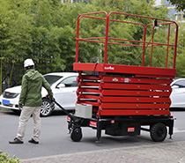 電助力剪叉式高空作業(yè)平臺(tái)-重載型16米