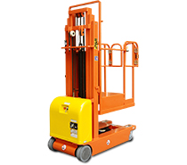 三級(jí)門(mén)架全電動(dòng)高空取料車(chē)