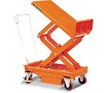 電動(dòng)型升降平臺(tái)車(傾斜臺(tái)面)