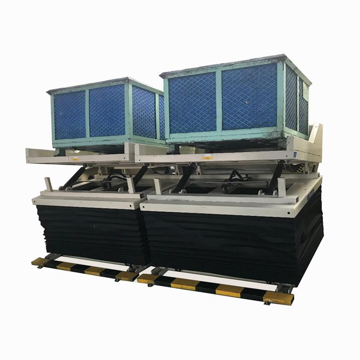 臺(tái)面可傾斜式電動(dòng)升降平臺(tái)