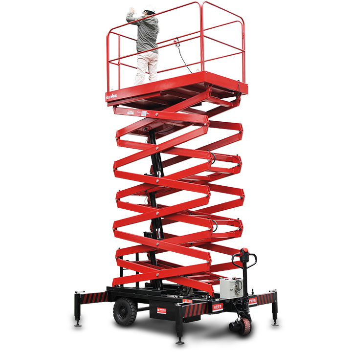 電助力剪叉式高空作業(yè)平臺(tái)-16米