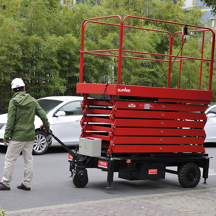 電助力剪叉式高空作業(yè)平臺(tái)-重載型9米